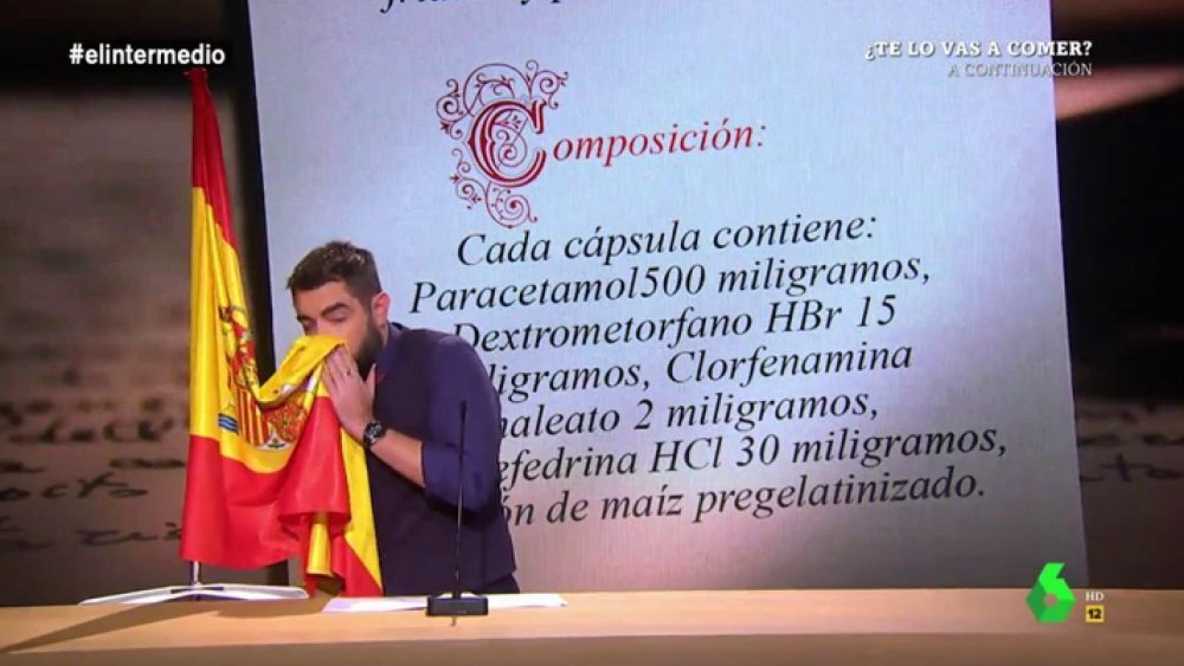 Dani Mateo en 'El Intermedio'.