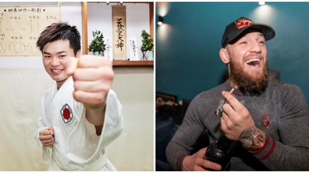 Tenshin Nasukawa y Conor McGregor.