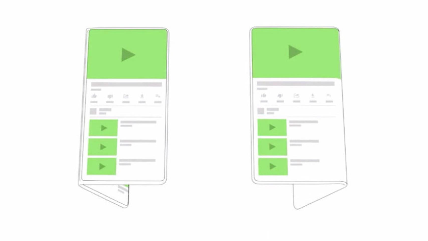 Android ya está preparado para los nuevos móviles plegables