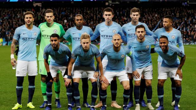 Once inicial del Manchester City ante el Shakhtar Donetsk