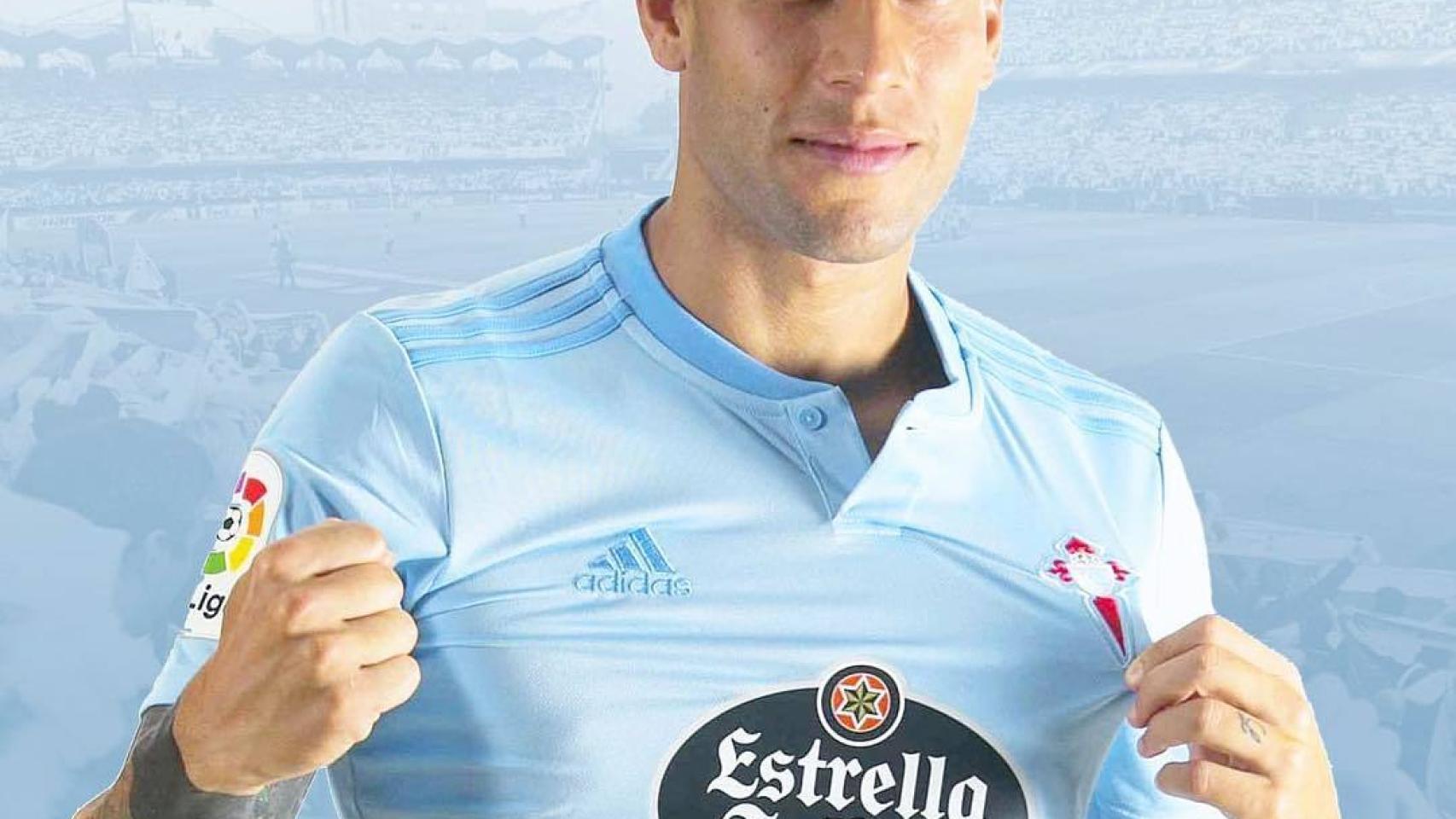 Hugo Mallo, jugador del Celta de Vigo. Foto: Instagram (@hugomallo)