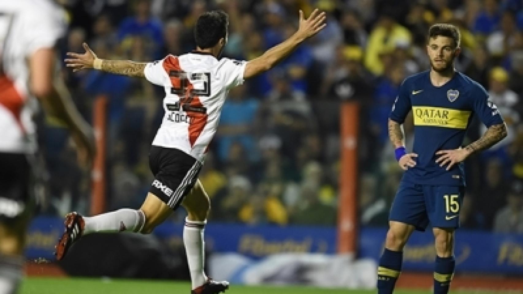 River contra Boca. Foto: cariverplate.com