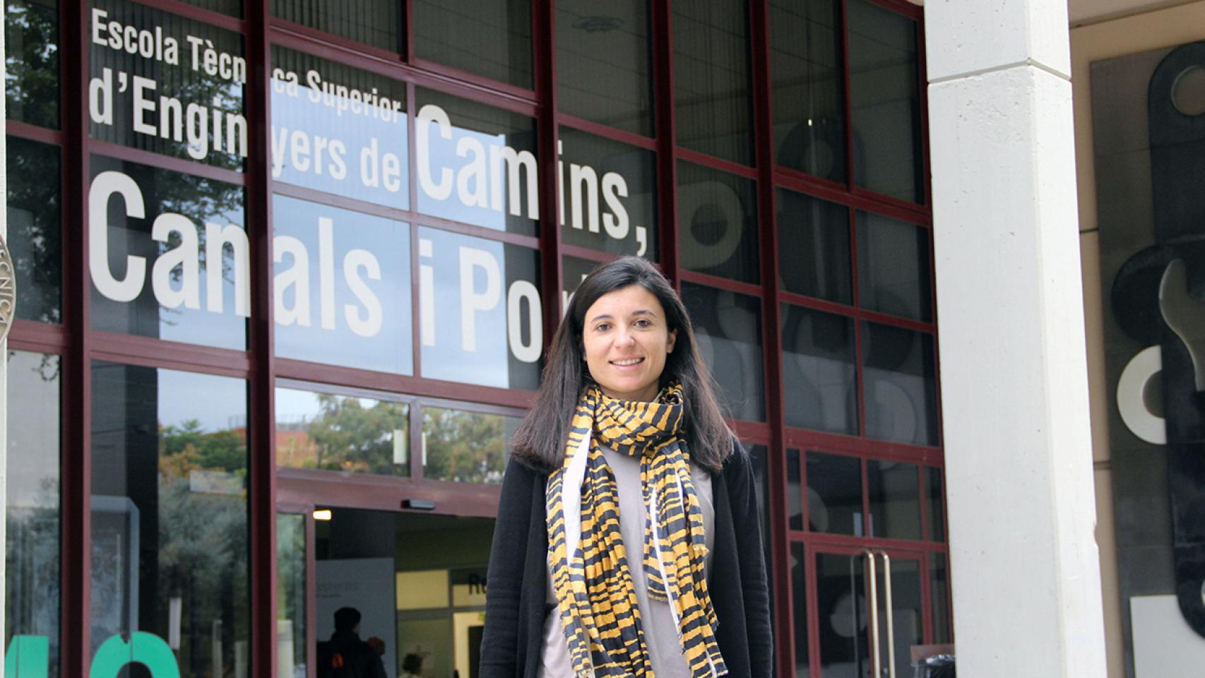 Tatiana García es investigadora en la Escuela Técnica Superior de Ingeniería de Caminos, Canales y Puerto de la UPV.