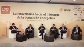 Imagen del V Foro Solar desarrollado por UNEF.