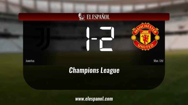 El Manchester United derrotó a la Juventus por 1-2