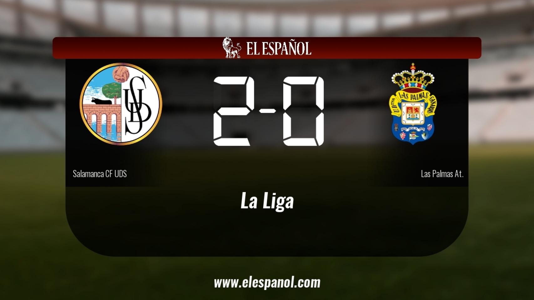 El Salamanca UDS derrotó a Las Palmas At. por 2-0
