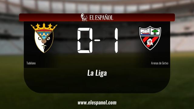 El Tudelano cae derrotado ante el Arenas de Getxo (0-1)