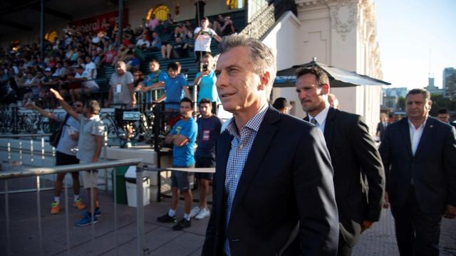 Macri asiste al World Padel Tour en Buenos Aires