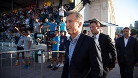 Macri asiste al World Padel Tour en Buenos Aires