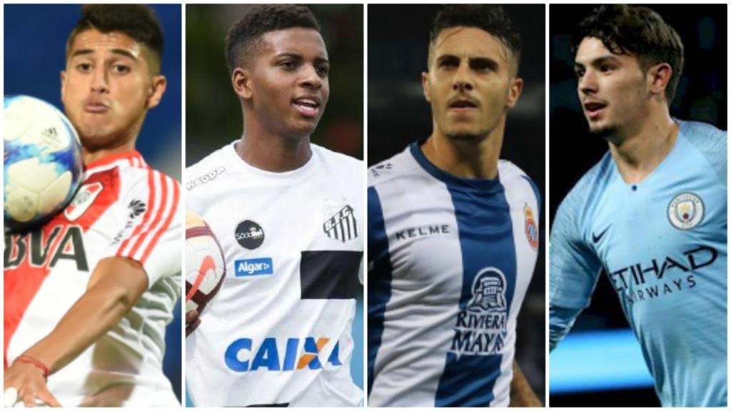 Palacios, Rodrygo, Mario Hermoso y Brahim Díaz