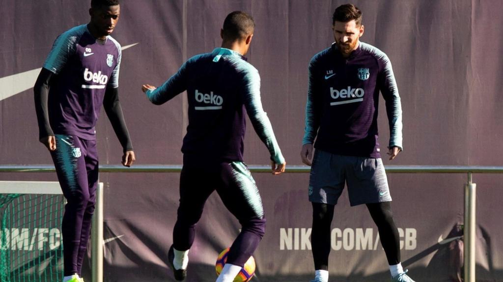 Entrenamiento Barcelona