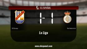 Empate (1-1) entre el Durango y la Real Unión de Irún
