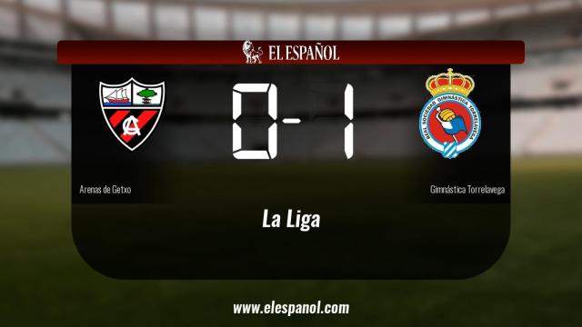La Gimnástica Torrelavega gana por 0-1 al Arenas de Getxo