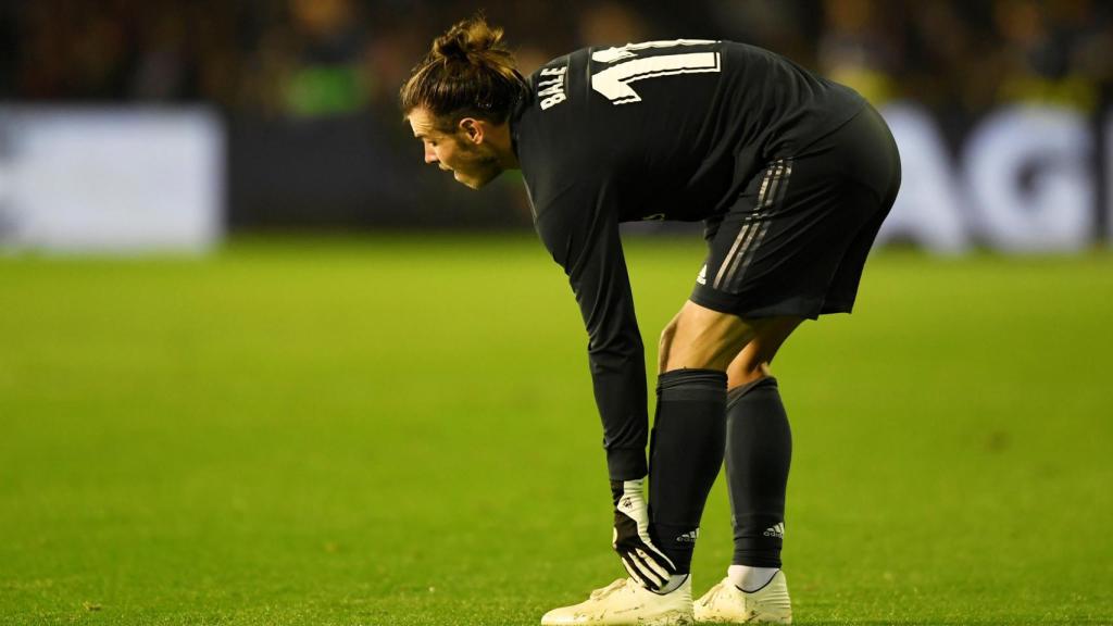 Gareth Bale se duele del pie izquierdo