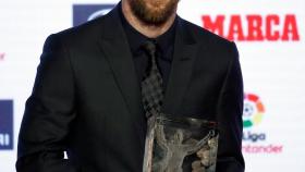 Leo Messi, en una gala de premios