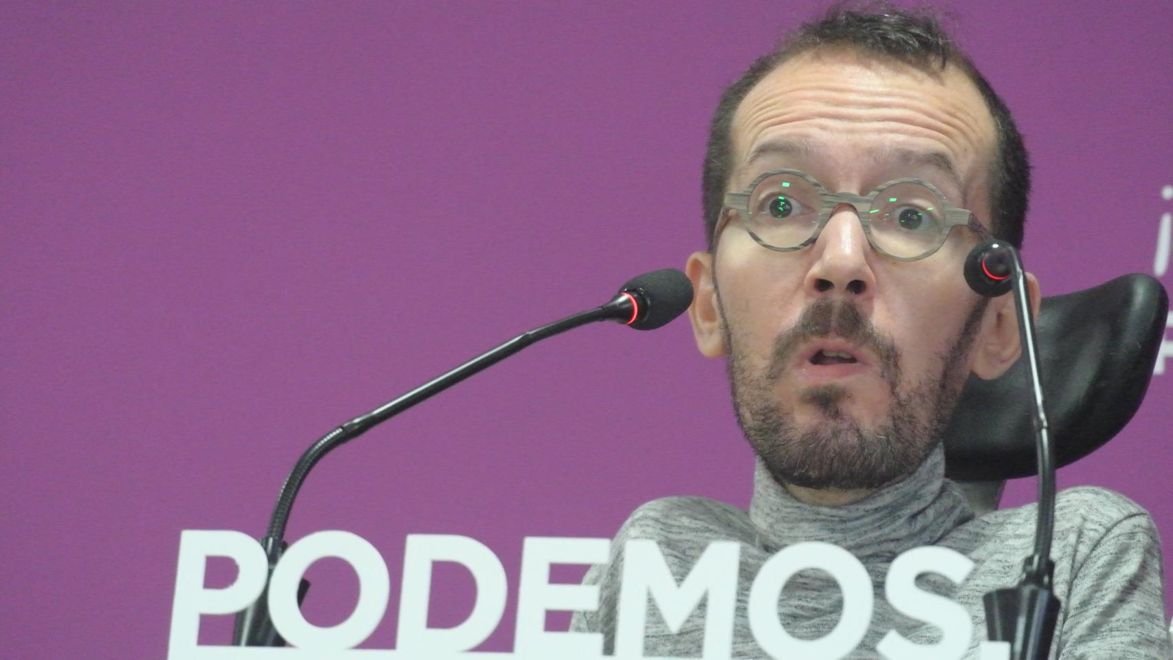 Pablo Echenique, secretario de Organización de Podemos.