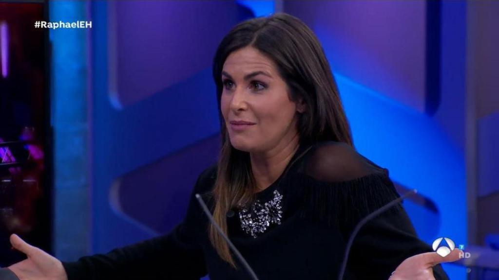 Nuria Roca en su última intervención en 'El Hormiguero'.