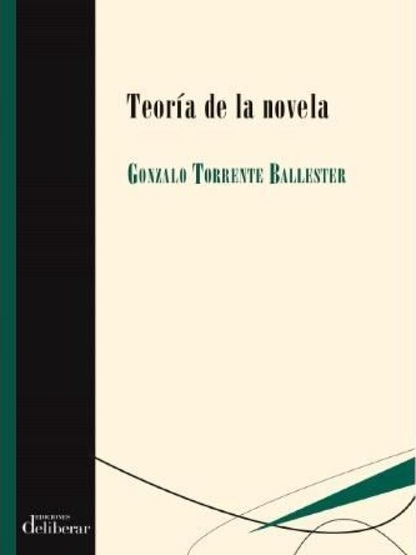 Portada de 'Teoría de la novela'