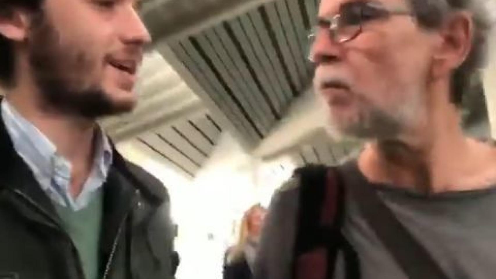 Captura de pantalla del vídeo viral.