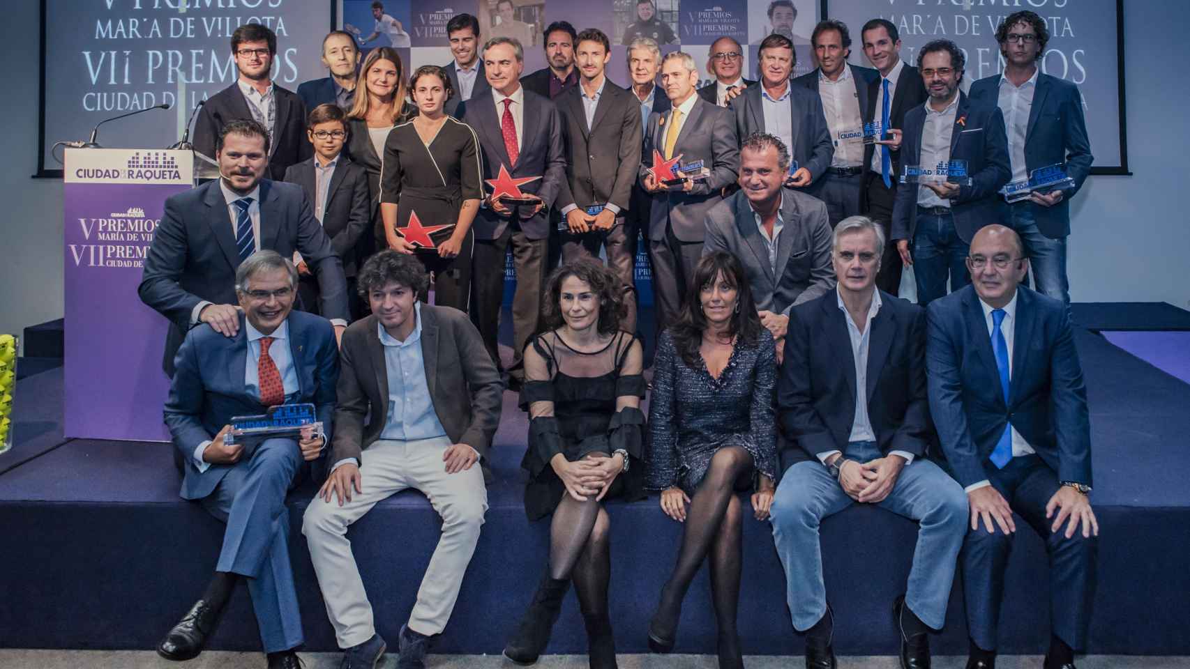 Los rostros del deporte español en los Premios Ciudad de la Raqueta