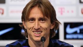 Modric, en rueda de prensa previa al Croacia - España