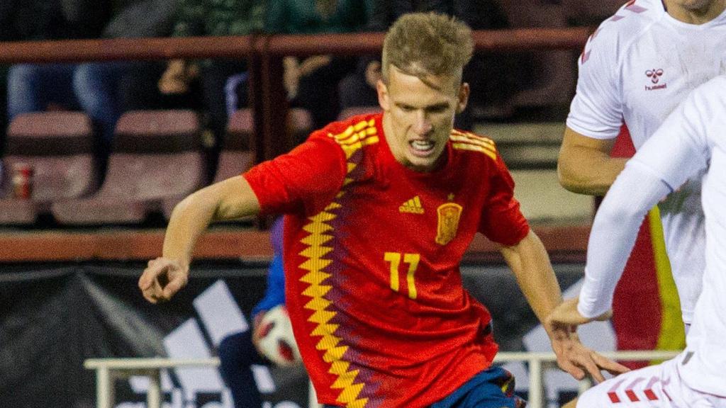 Dani Olmo con España