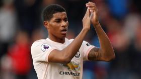 Rashford, en un partido del Manchester United