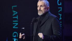 Miguel Bosé en la gala.