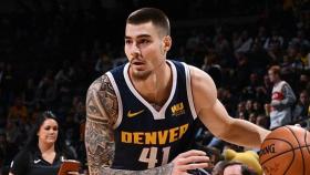 Juancho Hernangómez, con los Denver Nuggets. Foto: Twitter (@nuggets)