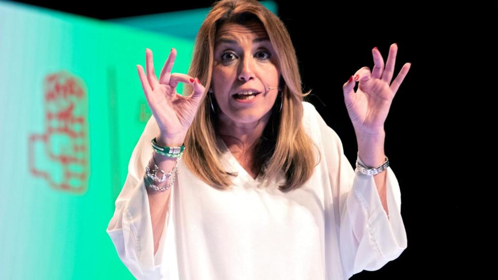 Susana Díaz, en Granada este jueves