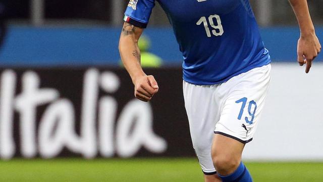 Bonucci, durante el partido ante Portugal