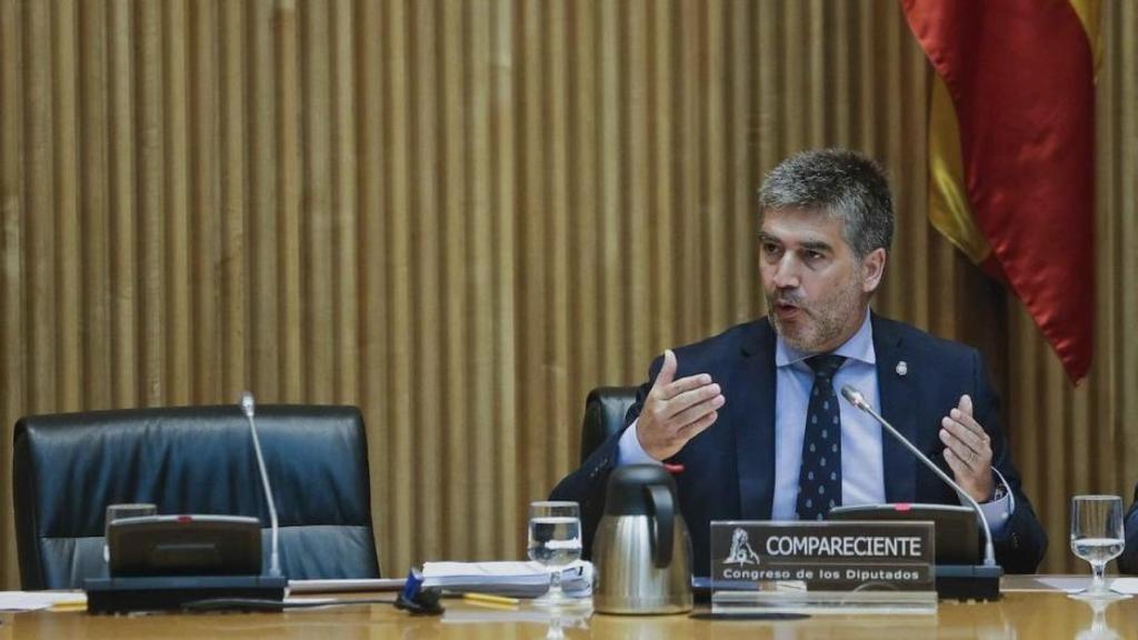 Ignacio  Cosidó, en el Senado.