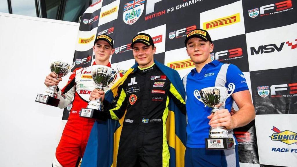 Billy Monger, de vuelta al podio. Foto: Instagram (@billymongerracing)