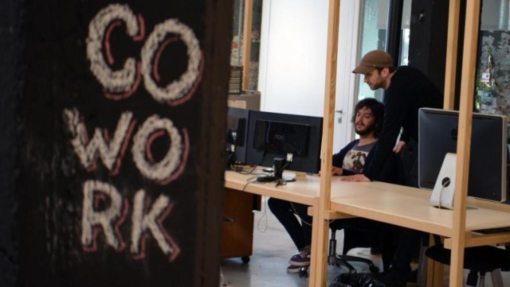 Un espacio de 'coworking', en una imagen de archivo.