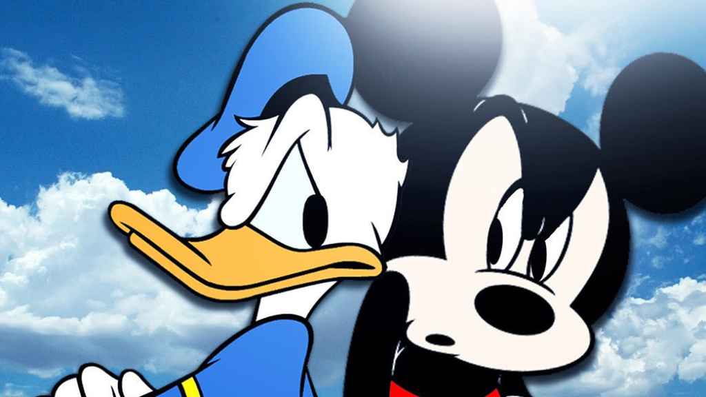 Donald y Mickey Mouse, dos iconos de Disney en el mundo.