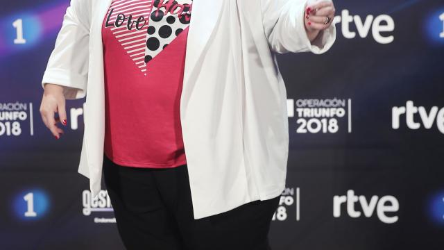 Itziar Castro en la presentación de 'OT 2018'