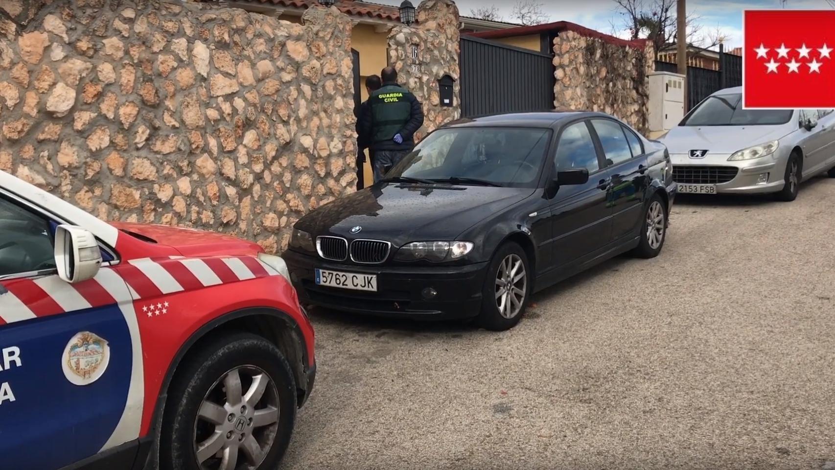 Lugar en Colmenar de Oreja donde una mujer y su hija han muerto atacadas por sus perros.