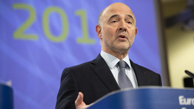 El comisario de Asuntos Económicos, Pierre Moscovici