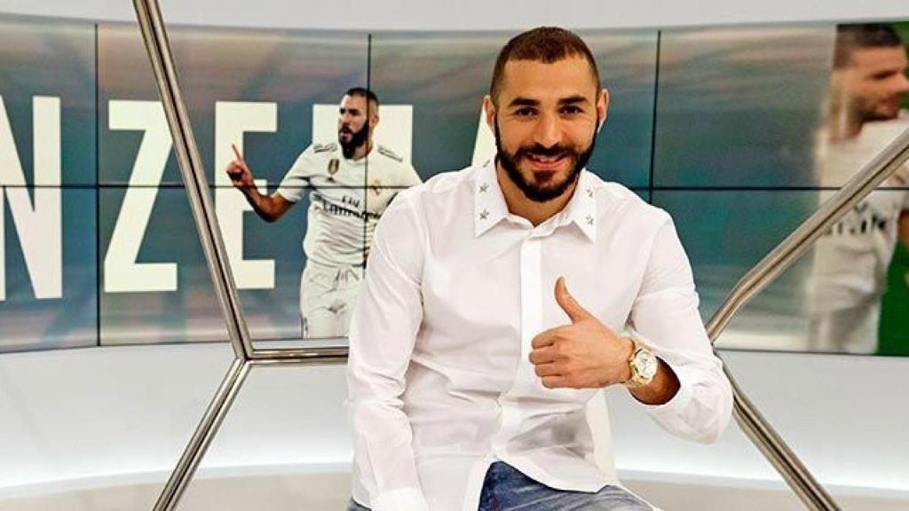 Benzema en la tertulia de Realmadrid TV