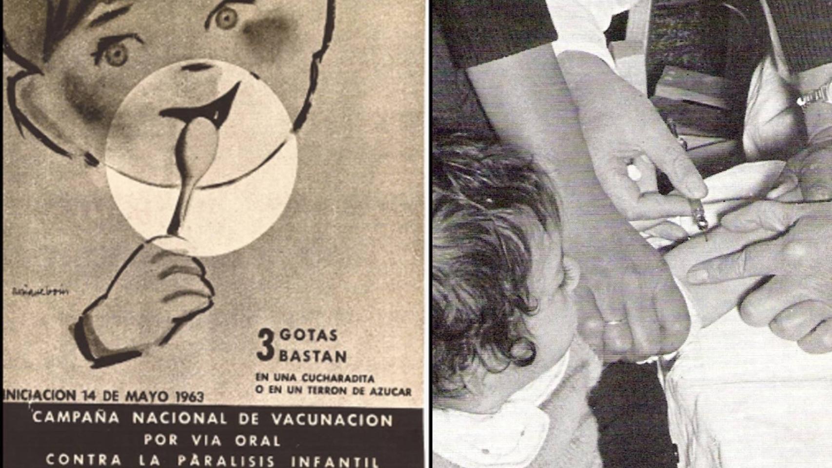 Campaña de vacunación de 1963.  ISCIII/Commons.