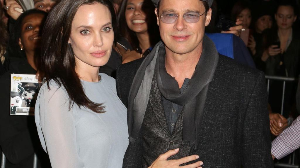 Angelina Jolie y Brad Pitt.