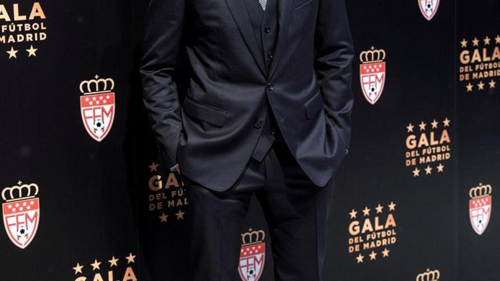 Arbeloa, en la gala de la Federación de Fútbol de Madrid