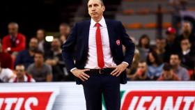 David Blatt, durante un partido