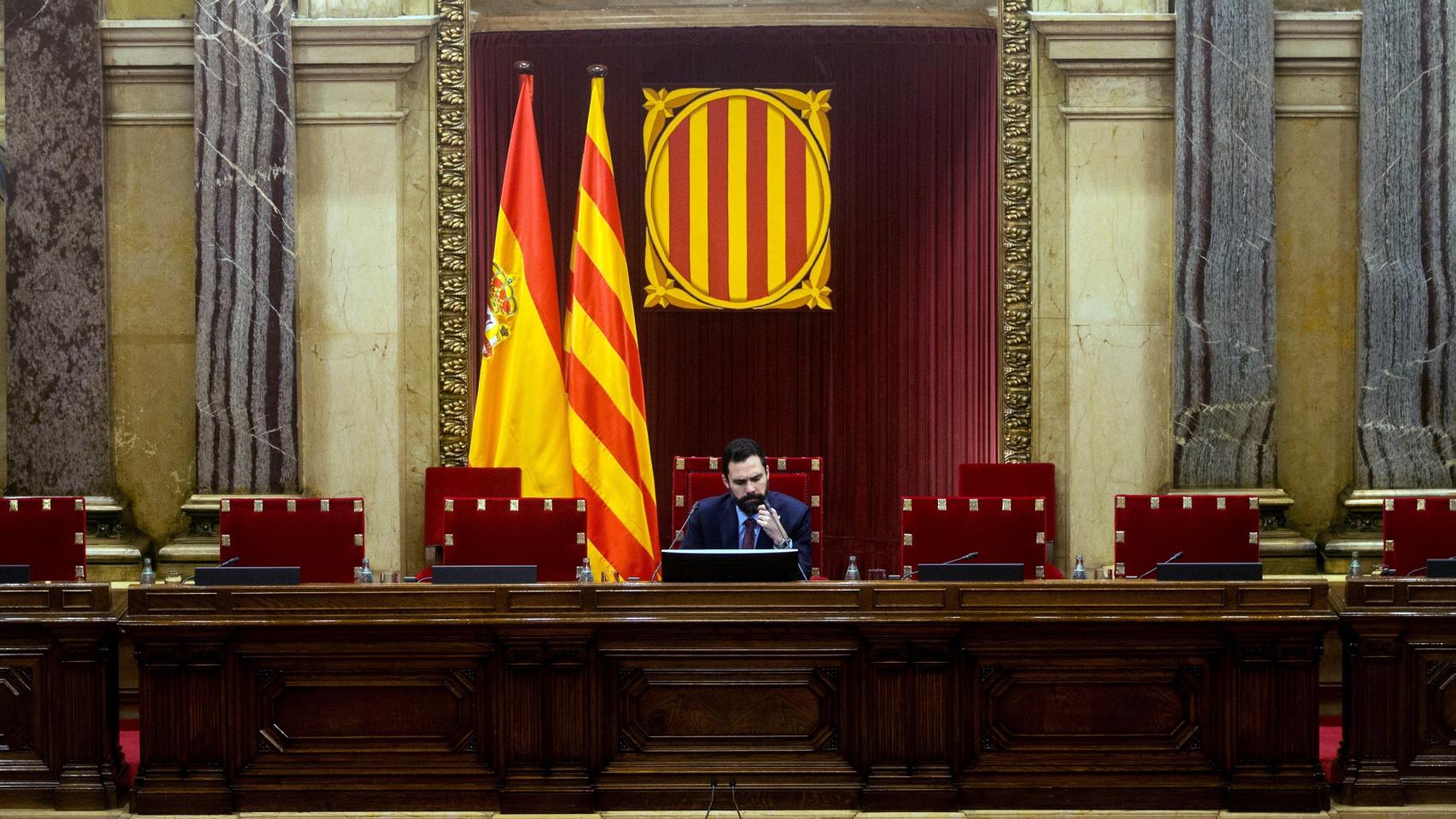 Roger Torrent, presidente del Parlamento catalán.