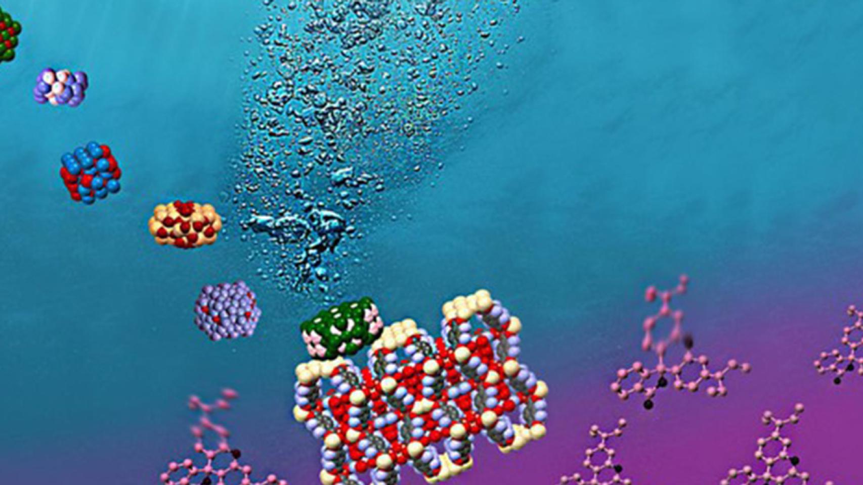 Un nuevo material limpia de contaminantes el agua y produce hidrógeno al mismo tiempo