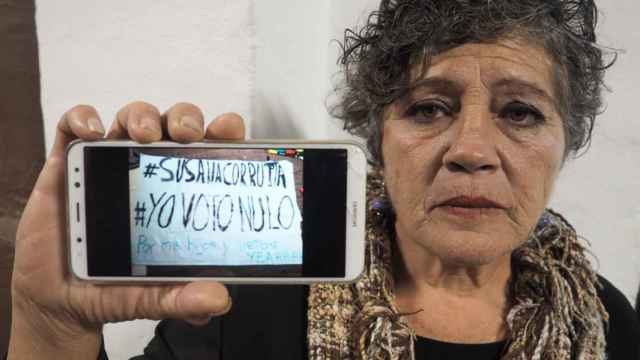 María Antonia Pacheco, de 59 años, es la gaditana que el domingo pasado boicoteó un acto de Susana Díaz en Chiclana de la Frontera (Cádiz).