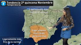 Las diferentes tendencias meteorológicas según la zona. Eltiempo.es