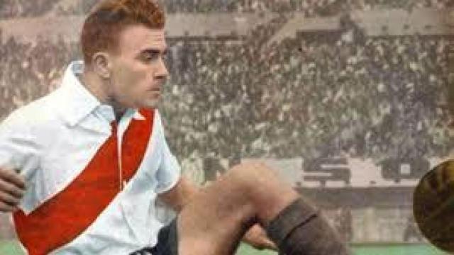 Di Stéfano, en su etapa en River Plate. Foto: cariverplate.com.ar