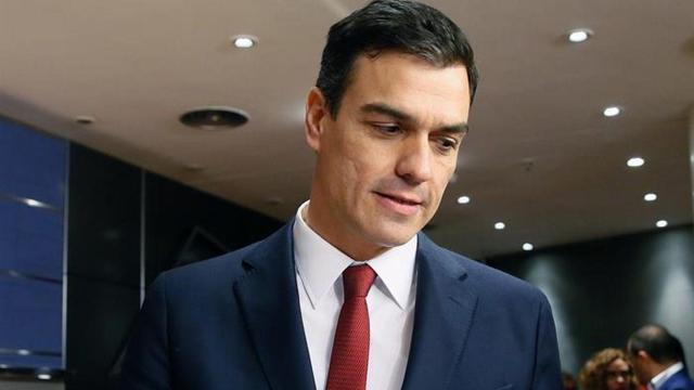 Pedro Sánchez en Moncloa.