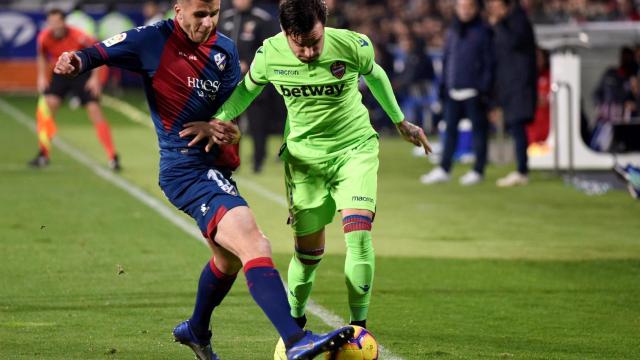 El Huesca se queda estacando mientras que el Levante va en racha